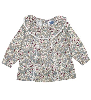 BLUSA NIÑA VOLANTES TIRAS